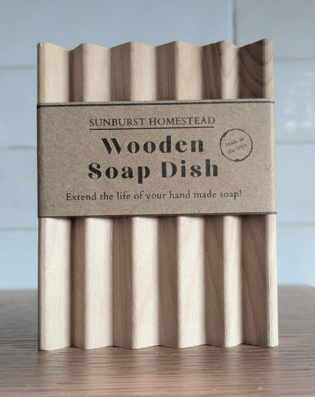 Wooden Soap Dish